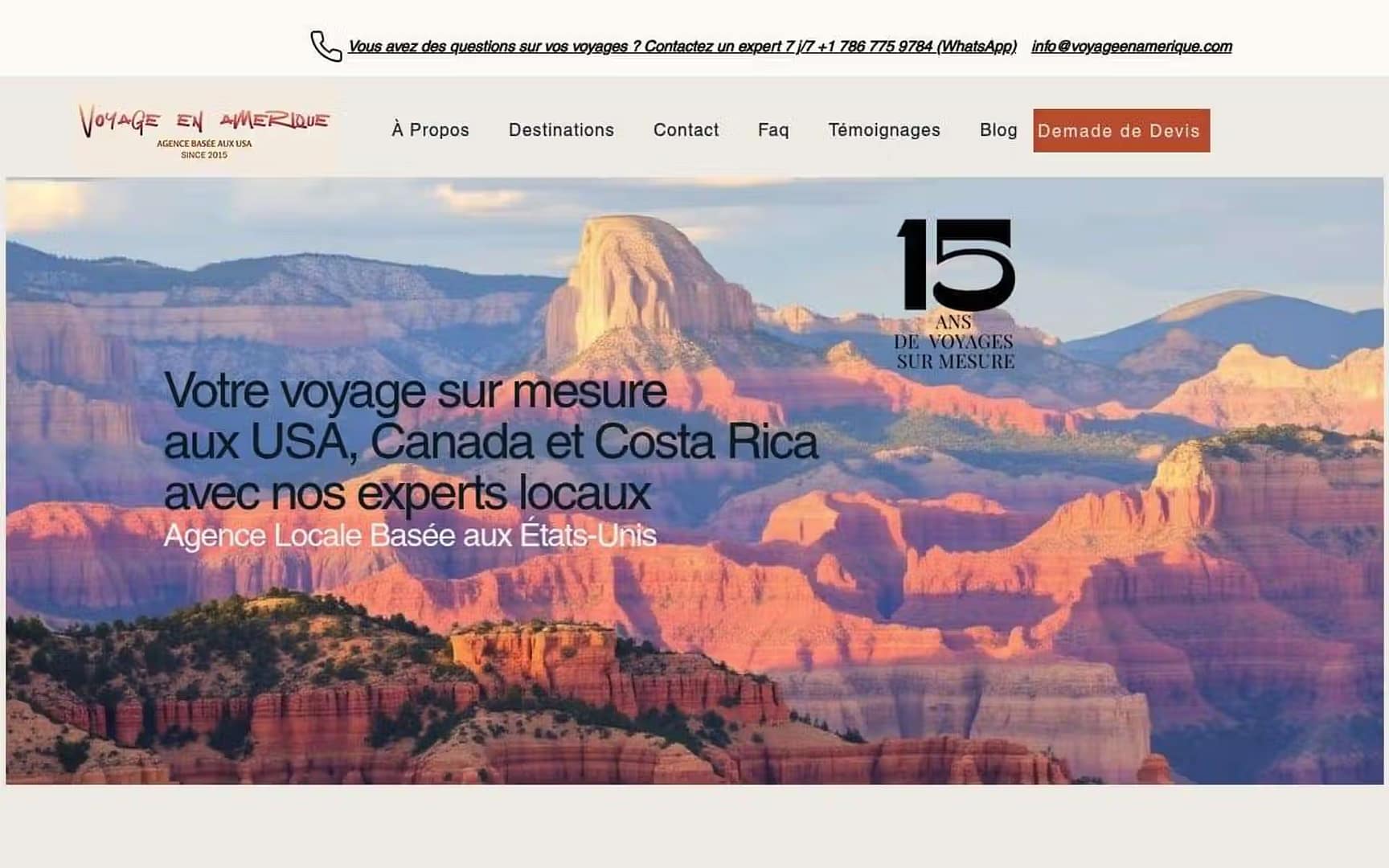ARTICLES & VIDEOS 12 Agences de voyages aux USA