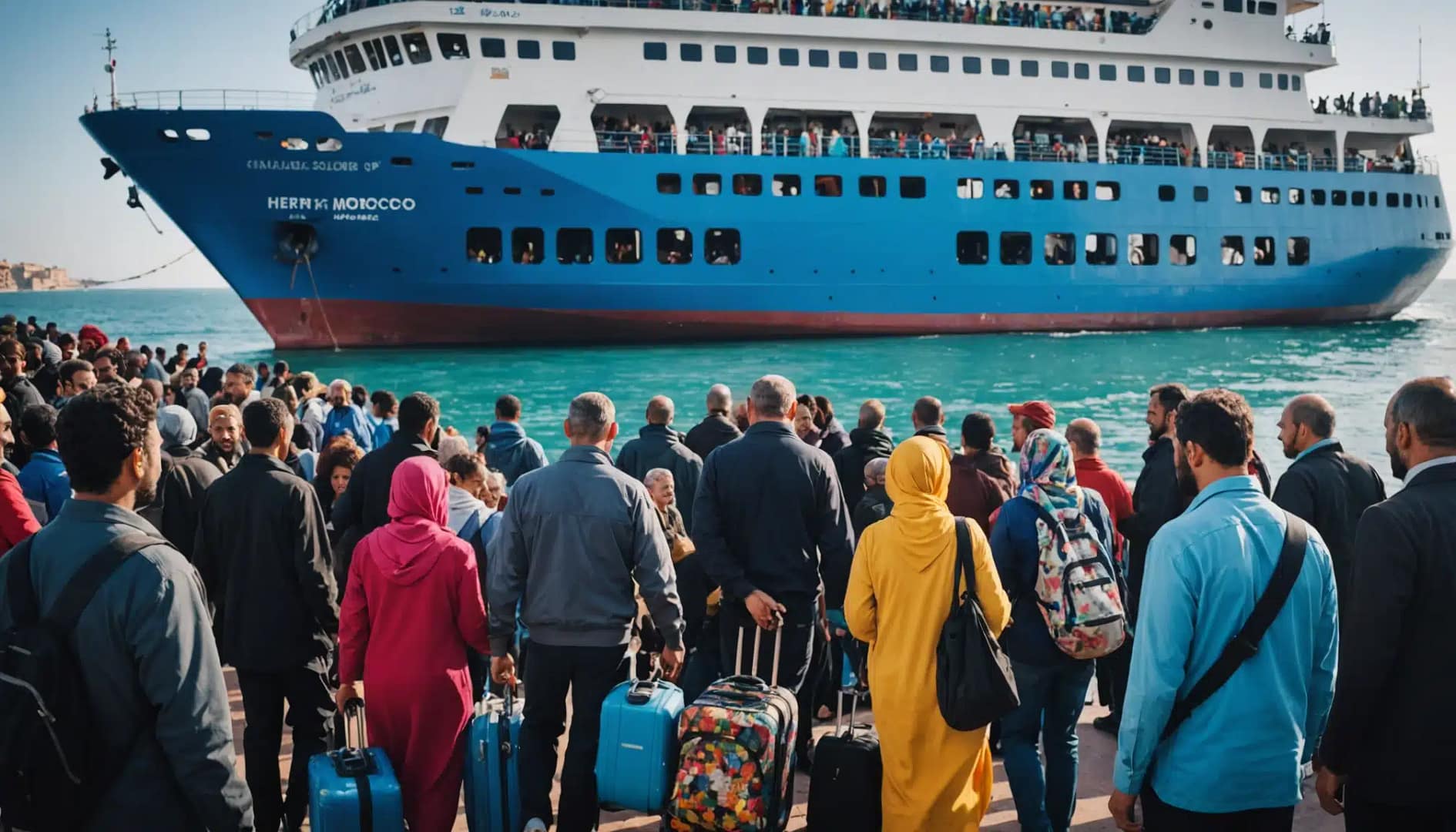 ARTICLES 2 Voyage en mer : embarquement pour le maroc en ferry
