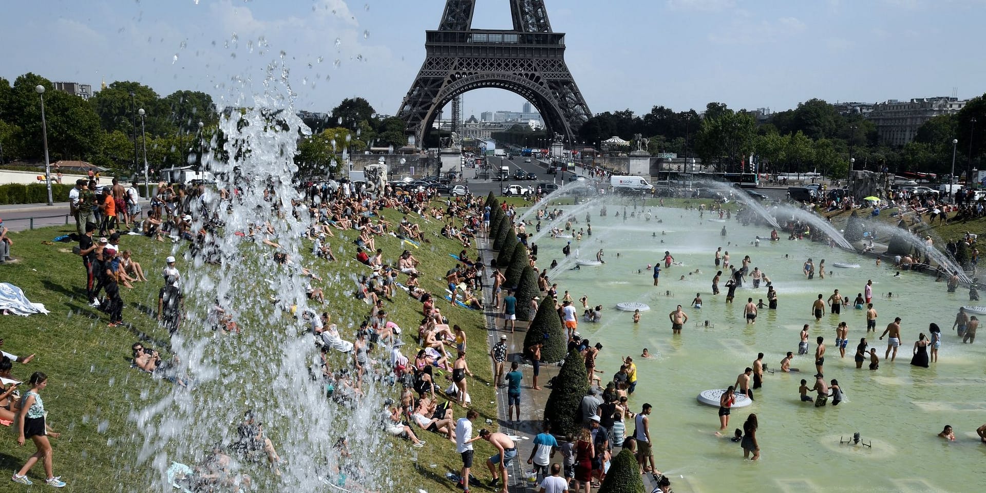 le tourisme et la canicule en ville