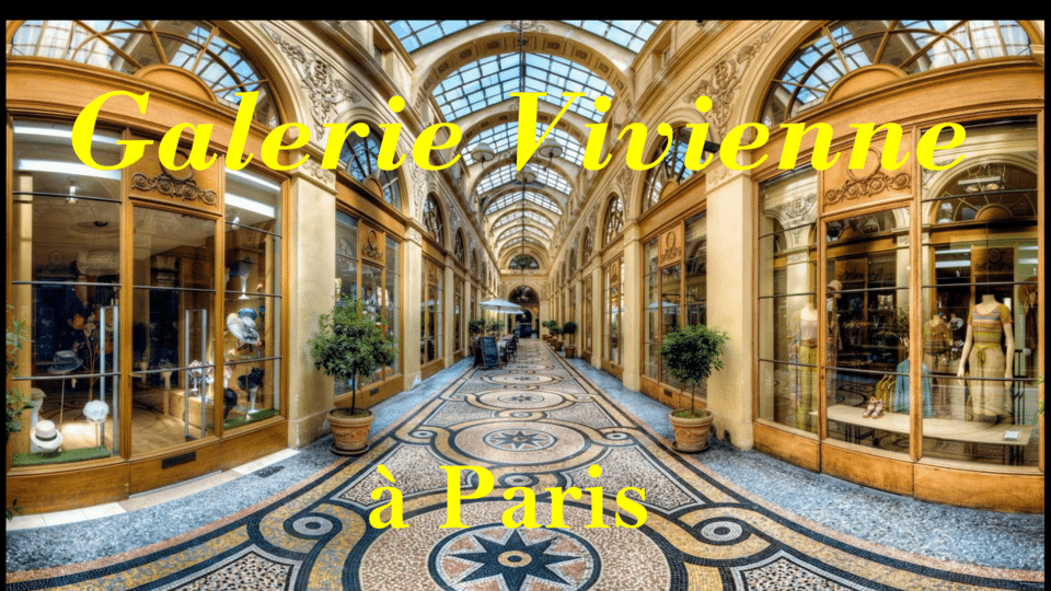 ARTICLES 4 la Galerie Vivienne à Paris