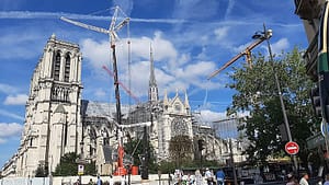 Restauration de la cathédrale Notre-Dame à Paris