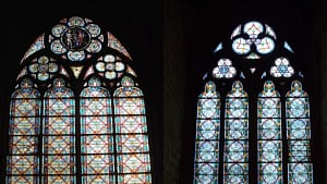Vitraux de notre-dame de paris remplacés