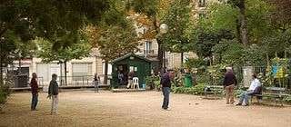 Pétanque à montmartre