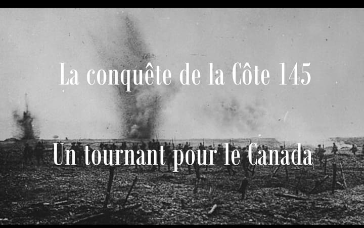 la conquête de la côte 145 à vimy